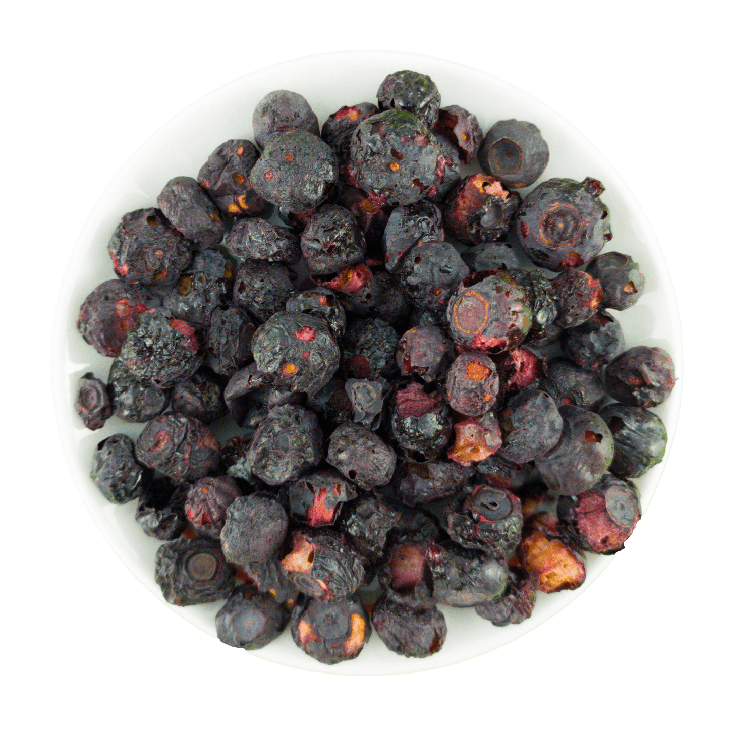 Gefriergetrocknete Blaubeeren