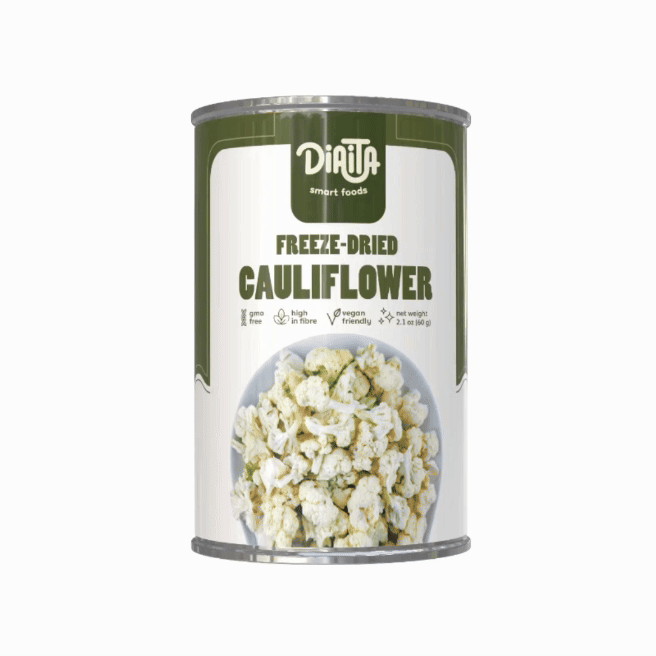 Gefriergetrockneter Blumenkohl