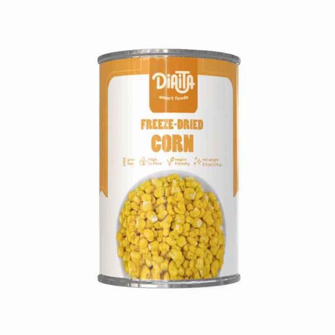 Gefriergetrockneter Mais