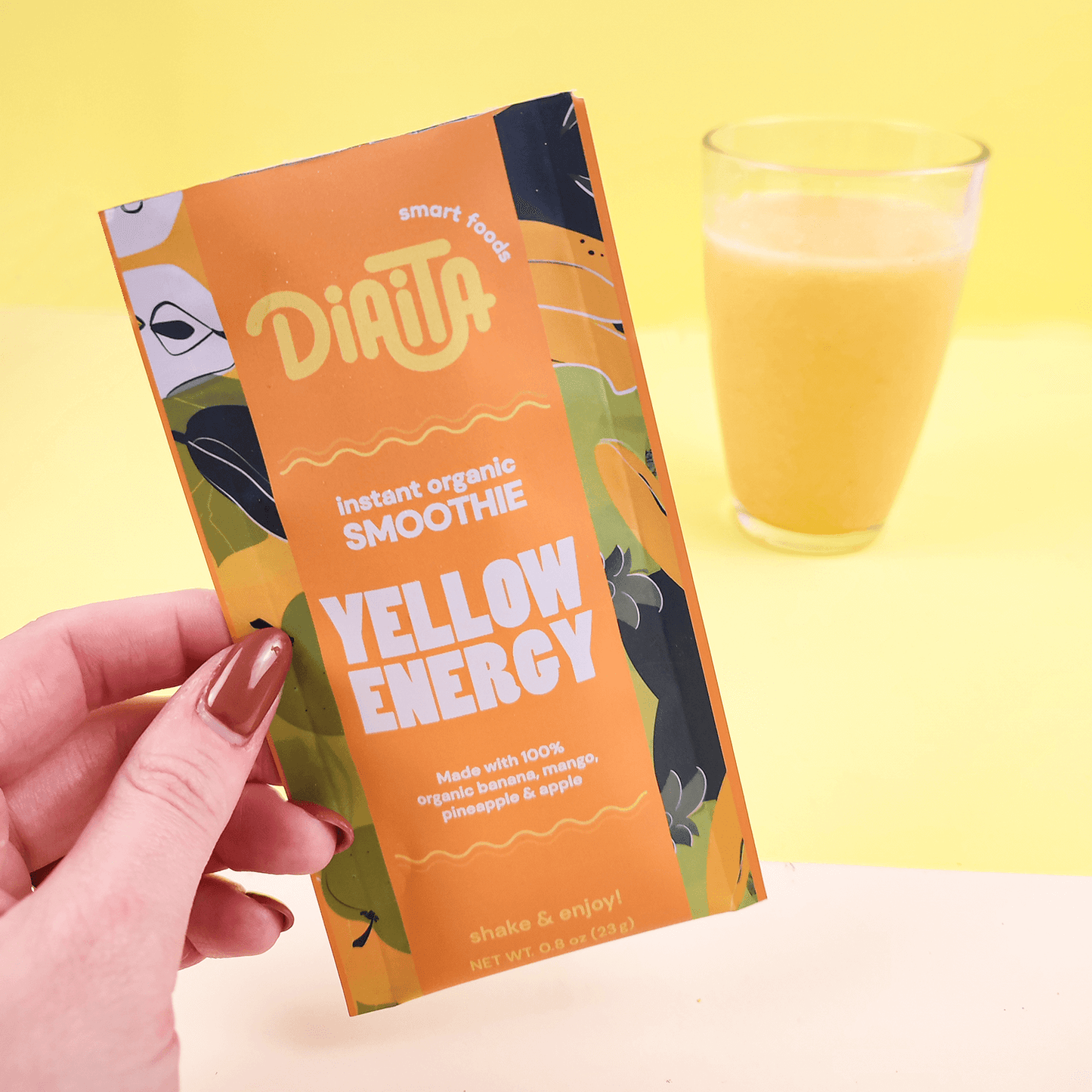 Gefriergetrockneter Bio-Instant-Smoothie - Probierpaket