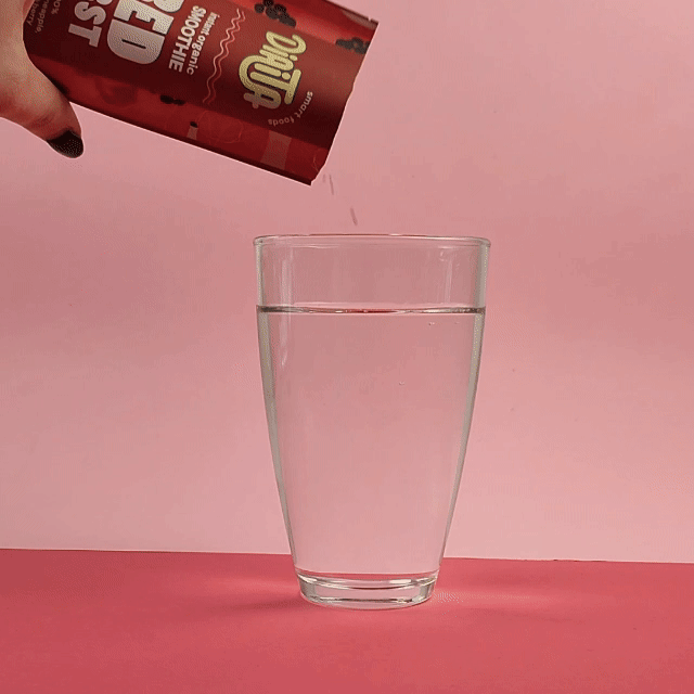 Gefriergetrockneter Bio-Instant-Smoothie – Rot