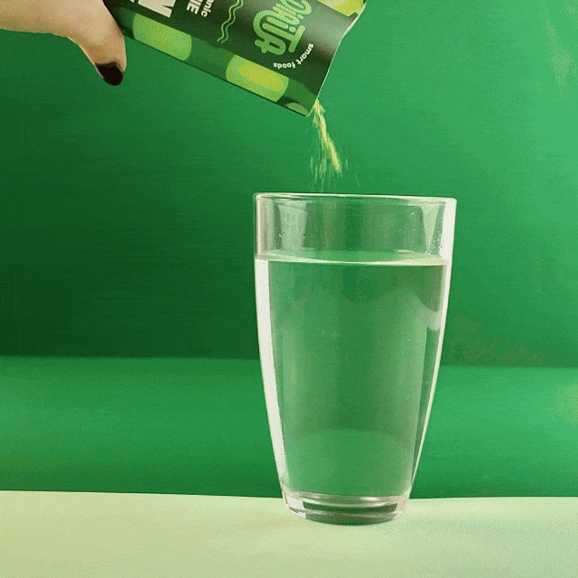 Gefriergetrocknetes Bio-Smoothie-Pulver – Grün