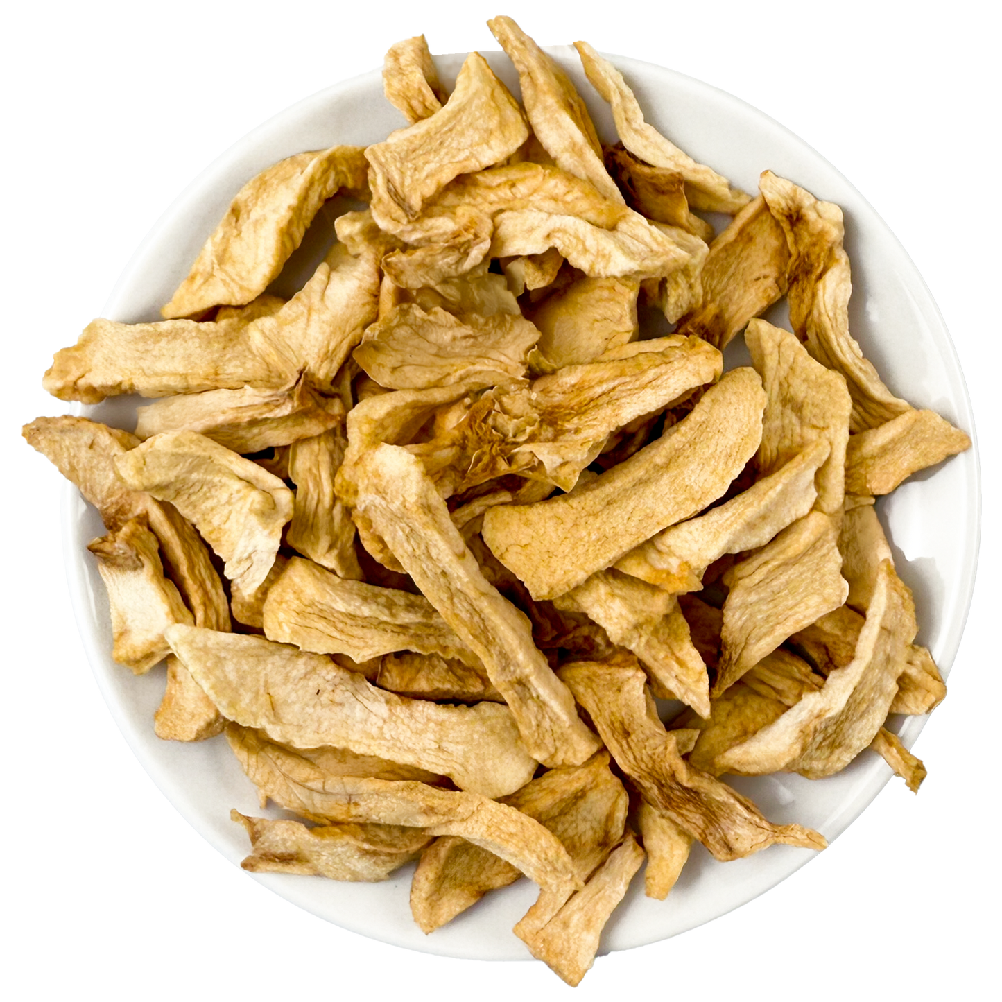 Ofengetrocknete Äpfel mit Zitronengeschmack