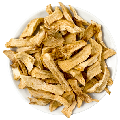 Ofengetrocknete Äpfel mit Zitronengeschmack