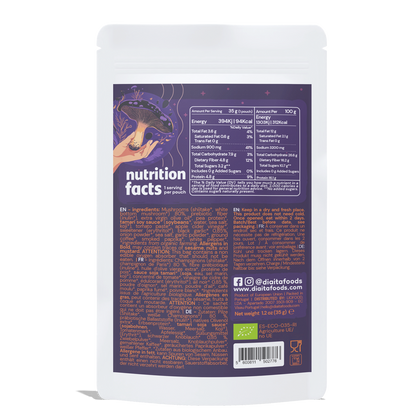 Bio-pflanzliches Schwarzer-Knoblauch-Pilz-Jerky
