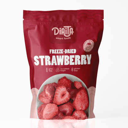Gefriergetrocknete Erdbeeren